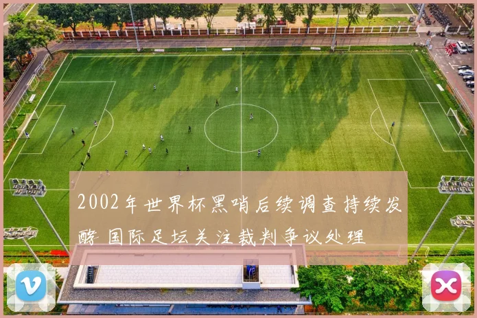 2002年世界杯黑哨后续调查持续发酵 国际足坛关注裁判争议处理
